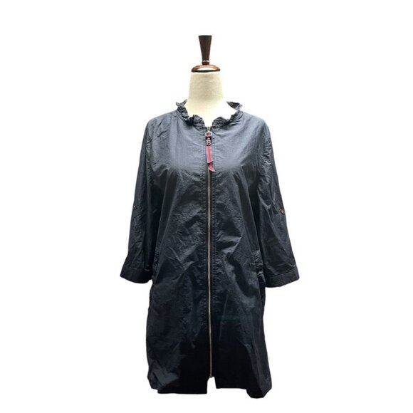 Vintage Rain Windbreaker Utility Jacket - Size M - Lightweight & Stylish - Picture 1 of 16
